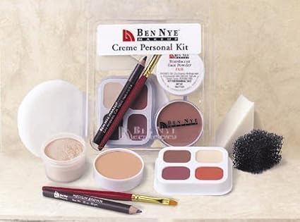 Ben Nye Theatrical Creme Personal Kit - OLIVE : LIGHT MEDIUM PK-3