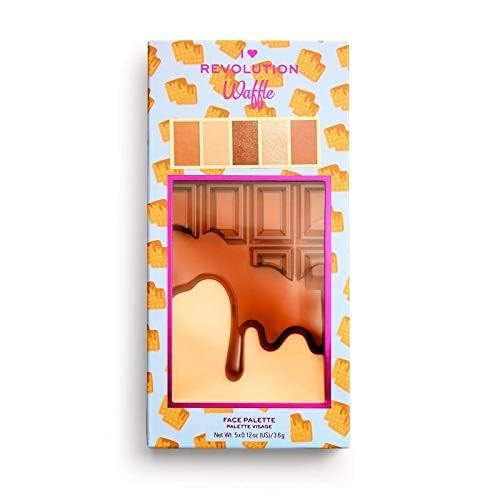 I Heart Revolution - CHOCOLATE FACE PALETTE - Contouring palette - WAFFLE
