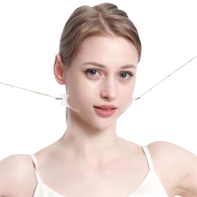 108PCS Neck Tape Lifting Invisible & Face Lift Tape Invisible - Instant Lifting Tape for Neck, Jowls & Double Chin, Face Tape for Sagging Skin | Reusable, Comfortable & Makeup-Friendly for Women