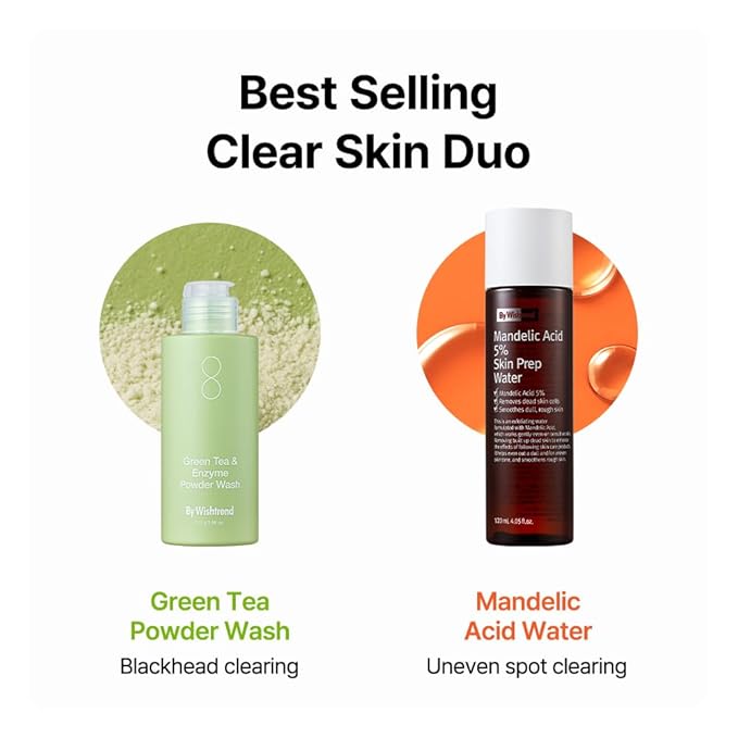 By Wishtrend Green Tea & Enzyme Powder Wash, 3.88 oz (110 g)