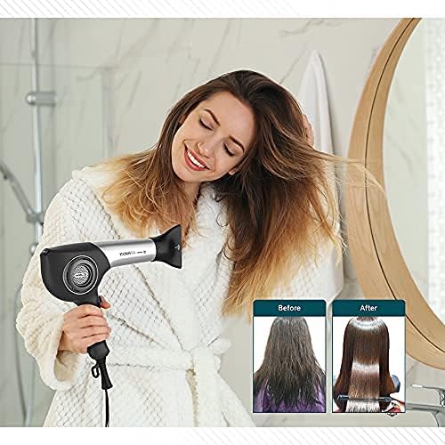 JMW Korean Professional Salon Hair Dryer AIR Storm-1600W BLDC, Fast Drying, Powerful Cold Wind, Lightweight, Quiet and Long-Lasting