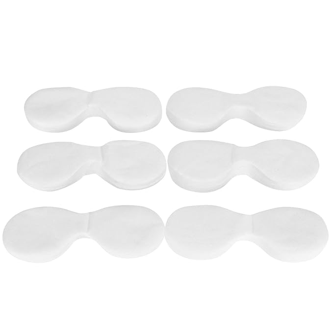 Eye Mask Paper, 600pcs Disposable Ultra-thin Eye Mask Paper DIY Beauty Salon Eye Mask Sheet DIY Eye Mask Paper Beauty Salon Eye Mask Sheet for Moisturizing Eye Care Tool Suitable for All Skin Types
