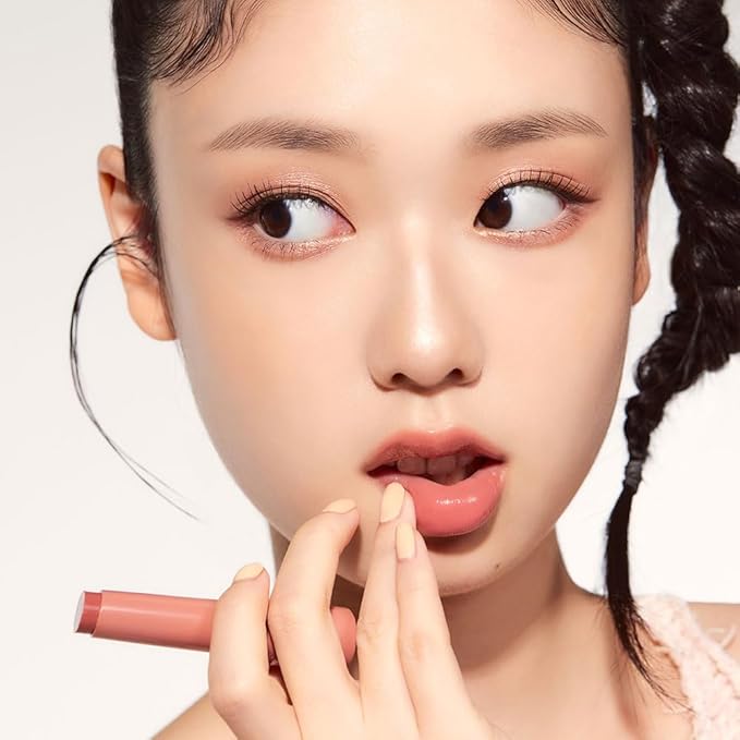 ETUDE Ginger Sugar Melting Balm Stick 05 Rosy Berry | Tinted Moisturizing Lip balm | Natural Ingredients Hydrate Ginger, Sugar, Shea Butter Moisturizing Relaxing Effect | K-Beauty