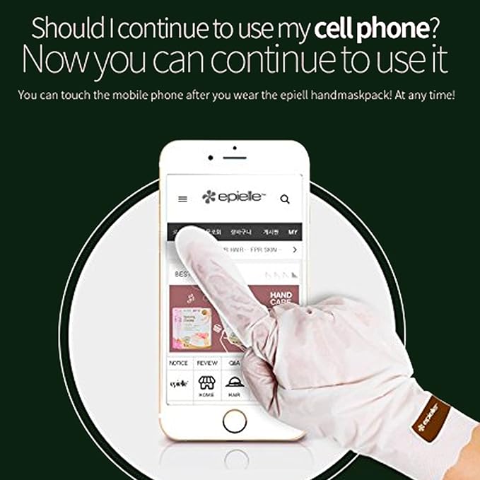 Epielle Hydrating & Moisturizing Hand & Foot Masks 12 Pairs, Relieve and Soften Dry Hands & Cracked Heels with Shea Butter & Sunflower Seed Oil, Korean Skin Care, Spa Set, Self Care Gifts for Women