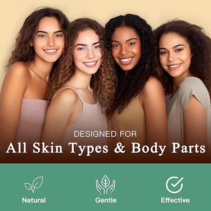 Hard Wax Beads 1.3Lb/21oz for Brazilian, Eyebrow, Bikini, Face, Arms, and Legs Waxing - 6 Packs with 10 Wax Spatulas for Women and Men