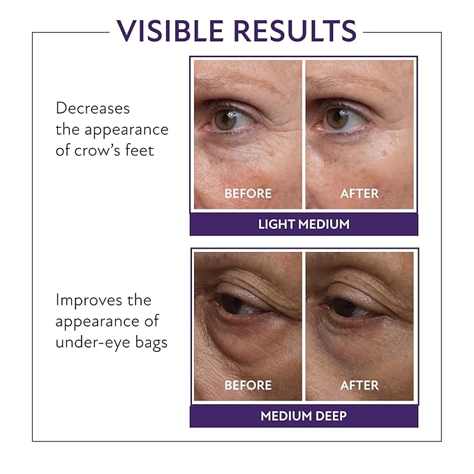 Westmore Beauty 60 Second Eye Effects - Eye Serum - Under Eye Cream - Instant Eye Tightening Serum & Instant Eye Bag Remover Puffiness - Medium to Deep - 0.68 fl oz / 20 mL