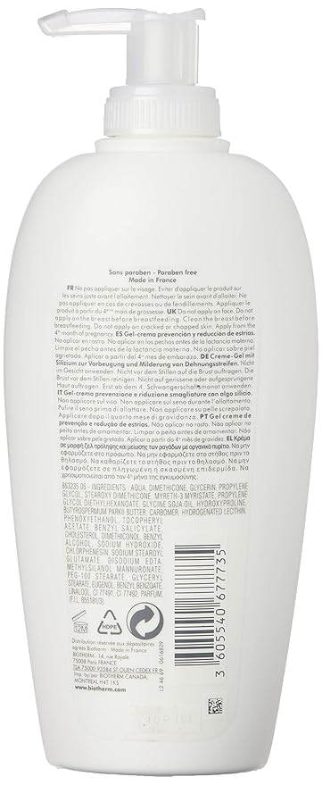Biotherm Biovergetures Stretch Marks Prevention and Reduction Cream-Gel for Unisex, 13.52 Ounce