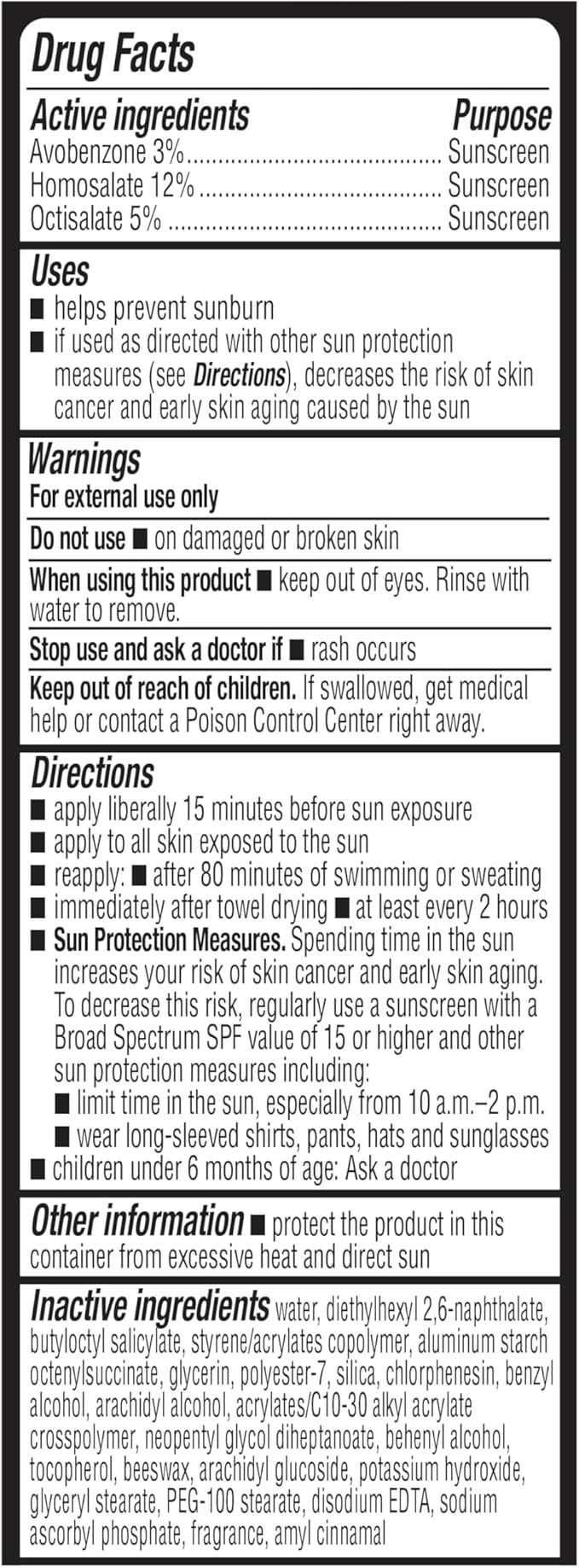 Solimo Sunscreen Lotion, No Octinoxate/Oxybenzone, Unscented, 8 fl oz, 6-Pack