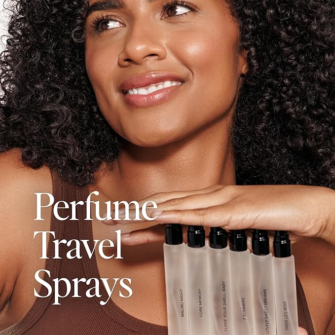 Dime Beauty Perfume Malibu Night, 0.34 oz / 10 ml - Light and Floral Musk Scent, Hypoallergenic, Clean Perfume, Eau de Toilette For Women