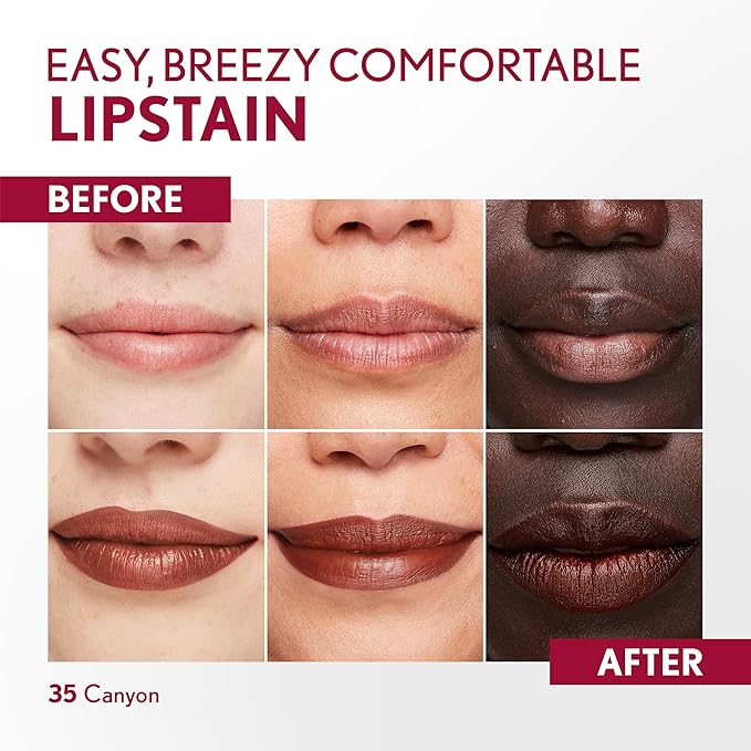 COVERGIRL Outlast Lipstain Bundle - Atomic Love 55 & Canyon 35 Colors