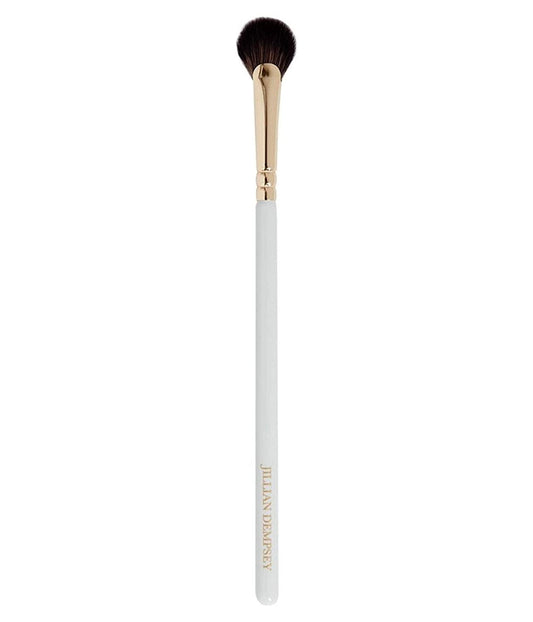 Jillian Dempsey Mini Fan Eye Makeup Brush: All in One Eyeshadow Makeup Brush: Multi-Functional Synthetic Vegan Eye Shadow Brush