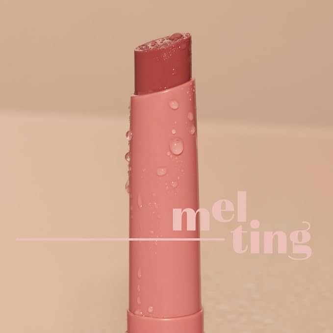 ETUDE Ginger Sugar Melting Balm Stick 01 Fig Beige | Tinted Moisturizing Lip balm | Natural Ingredients Hydrate Ginger, Sugar, Shea Butter Moisturizing Relaxing Effect | K-Beauty