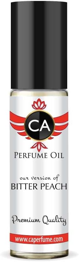 CA Perfume Impression of Bitter Peach For Women & Men Fragrance Body Oil Roll-On 0.3 Fl Oz/10ml