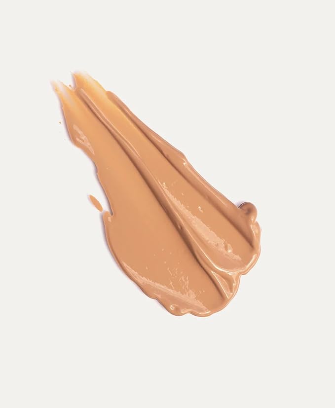 Ere Perez - Natural Lychee Crème Corrector | Vegan, Cruelty-Free, Clean Beauty (Cinco – Golden Pecan, 0.33 oz | 10 ml)