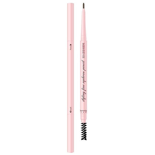 Eyebrow Pencil Dark Brown,Eyebrow Pencils for Women,Micro Brow Pencil Waterproof Smudgeproof,Ultra-Precise Tip Long-Lasting Brow Pencils for Natural Eye Brows,Built-In Spoolie Brush,03 Dark Brown.
