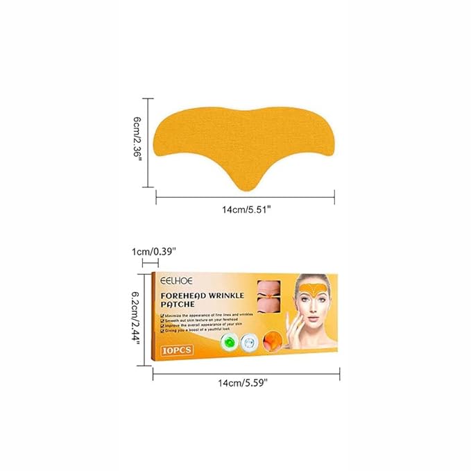 Forehead Wrinkle Patches Anti-wrinkle Pad Forehead Skin Lifting Firming Tightening Care Strips Removing Fine Lines Moisturizing