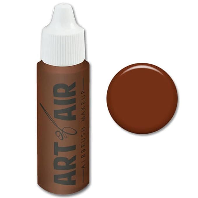 Airbrush Makeup - Foundation 1/2oz Bottle Choose Color (Ebony)