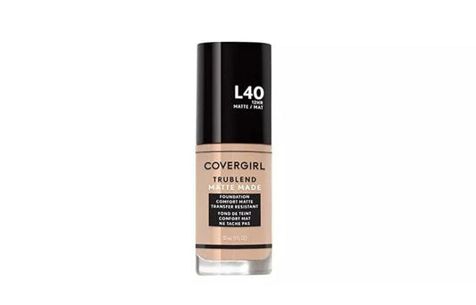 COVERGIRL TruBlend Matte Made Liquid Foundation, Classic Ivory, 1 Fl Oz (Pack of 1)