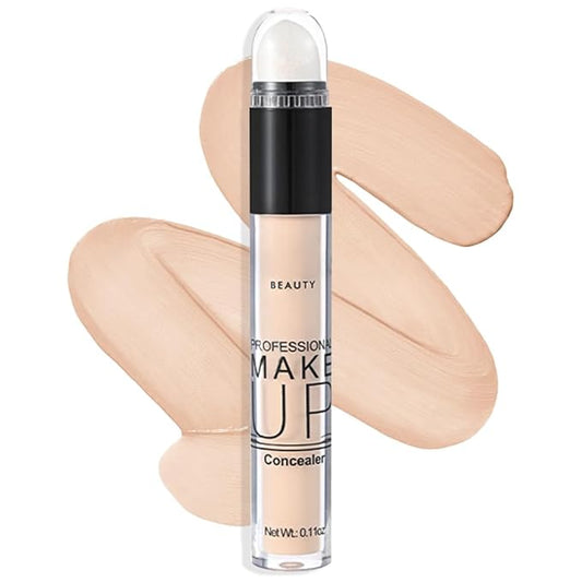 1 Pack Liquid Foundation Cream for Face Makeup,Durable Full Coverage Matte Concealer Make Up,Oil Control & Waterproof Base Primer -0.35 Fl.Oz (01#)