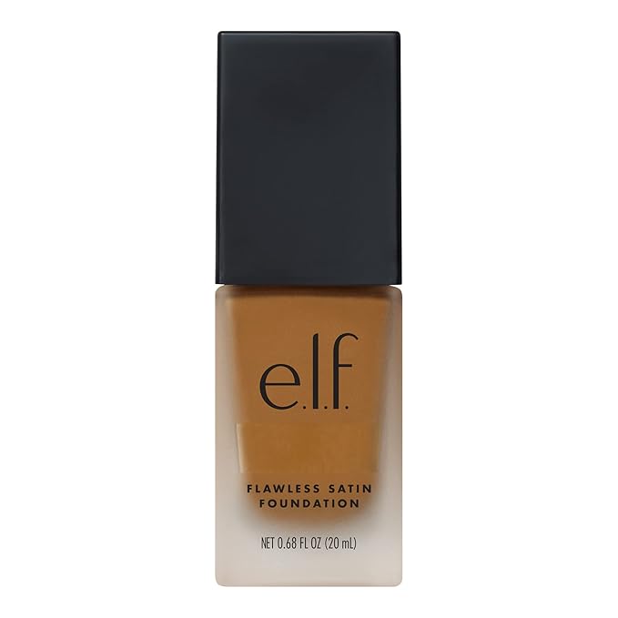 e.l.f. Flawless Finish Foundation, Lightweight & Medium Coverage, Semi-Matte Finish, Maple, 0.68 Fl Oz (20mL)