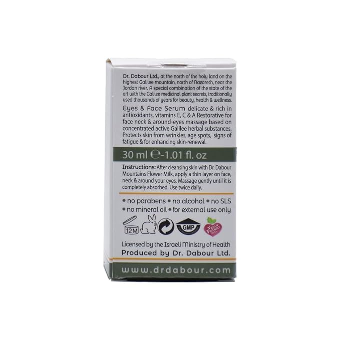 Dr. Dabour Anti Aging Face And Eye Serum 1.01 OZ