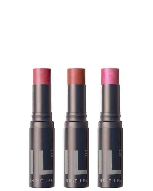 Indie Lee Pucker Up Lip Trio - Includes 3 Universally Flattering Shades (3 Count x 2.8g each)