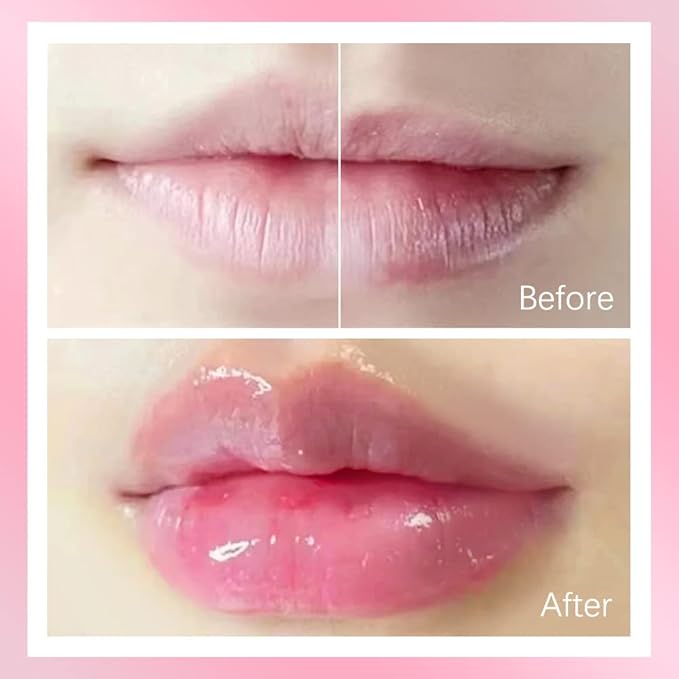 ibcccndc Lip Plumper Plumping Lip Gloss Hydrating Nourishing Lip Oil Red Liquid Lipstick Lip Care Products Mineral Oil Clear Lipgloss (2)