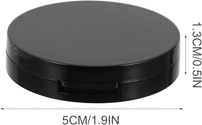 FRCOLOR 1 Set Portion Tray Loose Powder Compact Case Makeup Pallete Blush Storage Case Blush Container Reusable Blush Case Diy Empty Makeup Lipstick Container Blank Abs Sample Travel