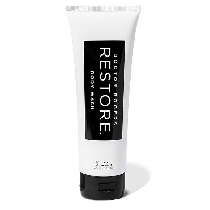 Doctor Rogers Hydrating Body Wash, Moisturizing Shower Cleanser, Dermatologist-Created Bath Soap For Women & Men, Cleanses & Repairs the Skin Barrier, Paraben & Sulfate-Free, 236 ml / 8 fl oz