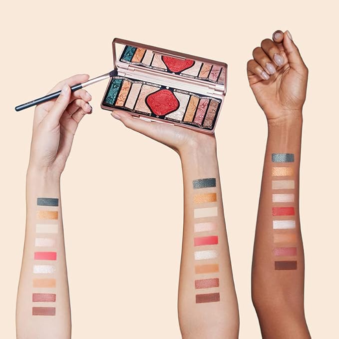 FLORASIS Floral Engraving Phoenix Makeup Palette (01 Gold Brown)