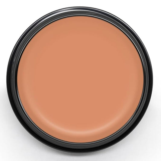 Graftobian HD Glamour Crème Foundation 1/2oz, Weightless Full Coverage Makeup, 65 Inclusive Shades, For All Skin Types, Natural or Full-Glam Looks, For Professionals and Beginners (Desert Sunrise)