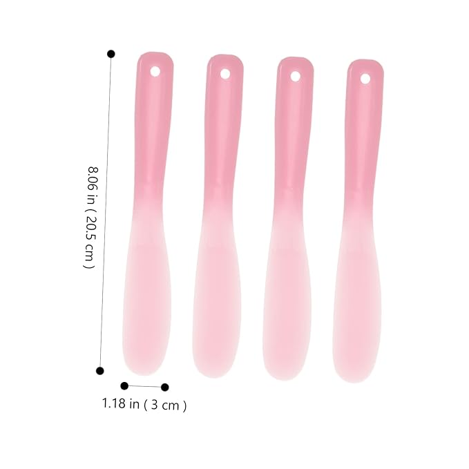 10pcs Tool Stick Makeup Spatula Cosmetic Plate Mixer Cosmetic Mixer Silicone Stirring Tools Beauty Spatula Makeup Plate Spatula Makeup Mixing Tool Makeup Mixer Tool