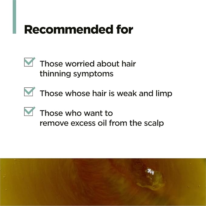 AMOS PROFESSIONAL The Green Tea Shampoo Refresh for Thinning Hair, Korean Shampoo for Oily Scalp l Deep Cleans, Strengthening Hair, All Hair Types, 16.9 fl.oz