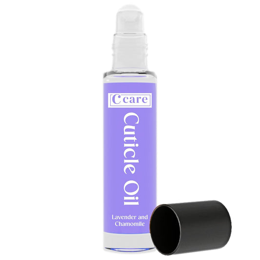 C CARE Levender and Chamomile Roll-On Cuticle Oil | Natural Revitalizing Hydrating Nail Oil | Repaires Cuticles Overnight | For Damaged Skin And Thin Nails | Paraben Cruelty Free Formula | 10ml