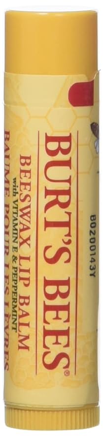Burt's Bees Beeswax Lip Balm Tube, 15-Ounce Tubes (Pack of 4)