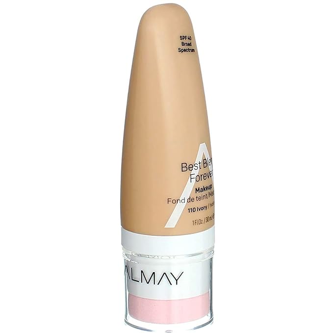 Almay Best Blend Forever Foundation, Ivory, 1 fl. oz., SPF 40 Broad Spectrum