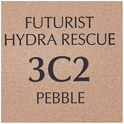 Estée Lauder Futurist Hydra Rescue Moisturizing Foundation SPF 45, 12 Hour Glow, 1.2 oz., 3C2 Pebble