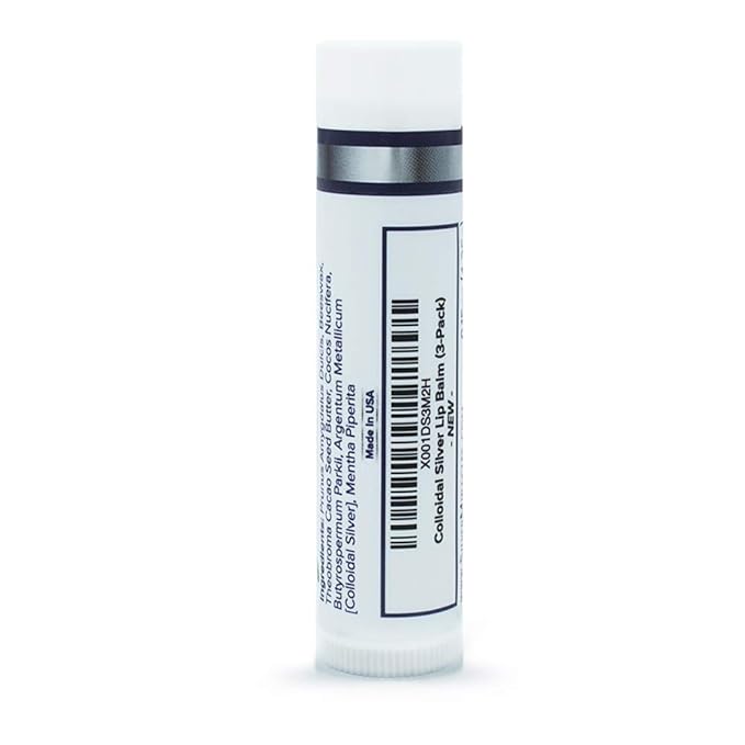 Colloidal Silver Peppermint Lip Balm (1)