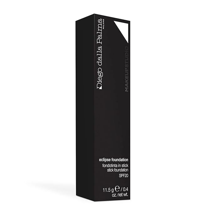 Diego dalla Palma Makeupstudio Eclipse Stick Foundation Spf 20 - Cream-To-Powder Formula Suitable For All Skin Types - Gives A Natural Matte Finish - Versatile Stick - 236 Bronze - 0.4 Oz
