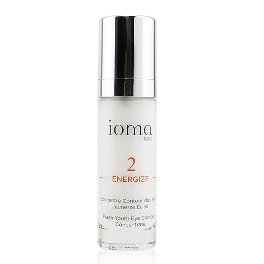 IOMA Paris - ENERGIZE Flash Youth Eye Contour Care - Eye Concentrate, Brightens Skin Tone and Erases Fine Lines, Eye Cream for Dark Circles & Puffiness, (30 ml)