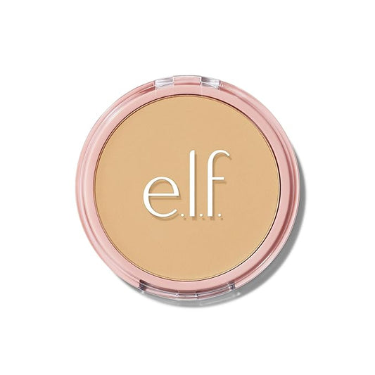 e.l.f. Halo Glow Powder Filter, Ultra-fine Finishing Powder, Smooths The Look of Pores & Fine Lines, Creates A Soft-Focus Glow, Vegan & Cruelty-Free, Light Warm