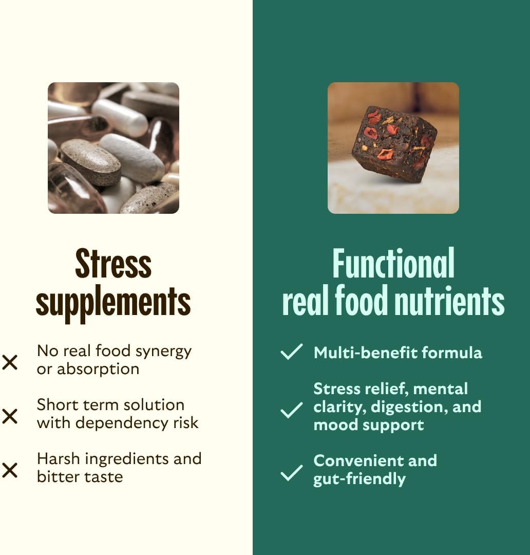 GEM Calm Essentials Vitamin with Magnesium for Stress Support and Focus, Lemon Balm, Gluten Free, Vegan, Banana Cinnamon, 1 Pack of 7