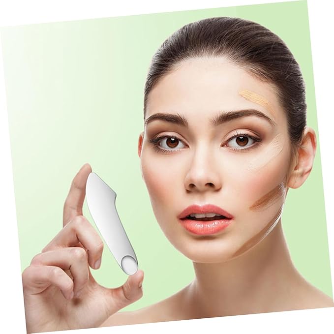 Beavorty Makeup Spatula Foundation Shovel Toning Stick Stainless Steel Liquid Foundation Scraper Makeup Tool (handheld Foundation Shovel Set Mirror Light Stainless Steel Mix