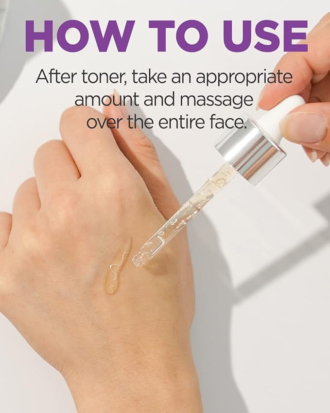 AMPLE:N Peptide Shot Ampoule - Anti-Aging Face Ampoule with Peptide Threads to Minimize Wrinkles and Improve Firmness - Peptide Serum to Lift Sagging Skin - Visibly Plump, 3.38 fl. oz.