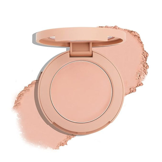 Boobeen Powder Blush, Single Color Blush Face Blush Palette Matte Baked Cream Blush Makeup Powder, High Pigment Pressed Blush for Create a Natural Cheek Flushed Look