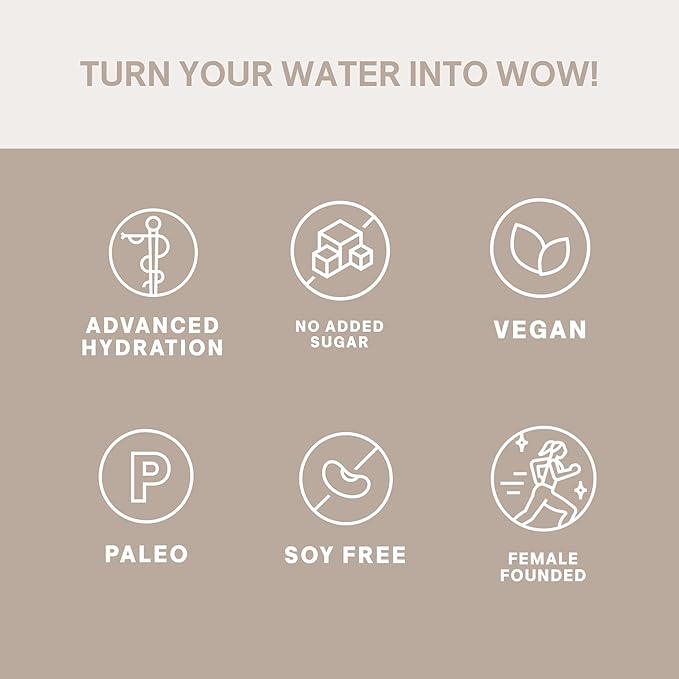 Cure Hydration | Plant-Based Electrolyte Drink Mix | No Added Sugar | Dehydration Relief Powder Made with Coconut Water | Non-GMO | Vegan | 28 Servings Jar - Blood Orange