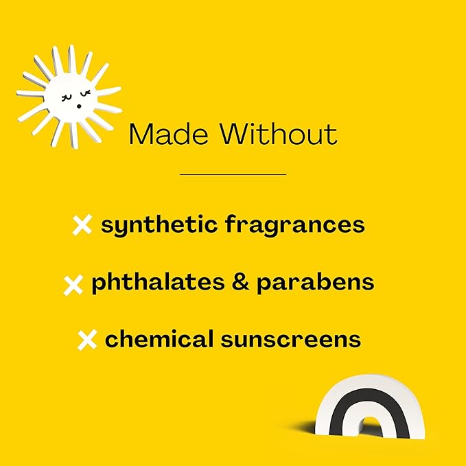 Hello Bello Kids Mineral Sunscreen SPF 50 Lotion - Broad Spectrum Sun Protection for Sensitive Skin - Water Resistant with Antioxidants - 5oz