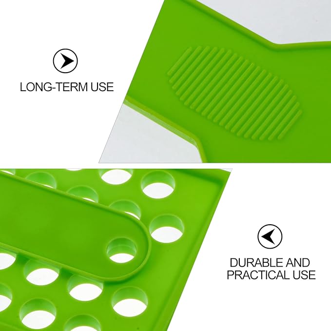 Beaupretty Lip Balm Filling Tray and Spatula Set Lip Balm Crafting Kit Instantly Fills 50 Standard 15mm width Tubes Lip Balm Containers