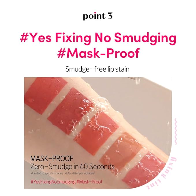 ETUDE Fixing Tint #05 Midnight Mauve (4g) | Long Lasting High Pigmented Liquid Lipstick | Waterproof Lightweight Matte Finish Lip Stain | Full Coverage | Korean Makeup, Kbeauty