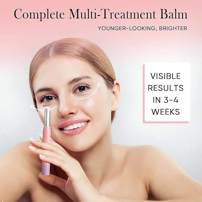 Eye Cream for Dark Circles & Puffiness: Instant Eye Bag Remover Puffiness Treatment, Retinol Eye Stick Bag Blam for Anti Aging - Repair Fine Lines, Crow's Feet & Wrinkles Visibly For Women and Men